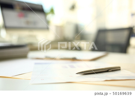 Silver pen lie down at financial statistic document Silver pen lie down at financial statistic document 50169639