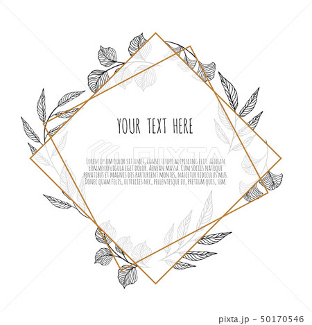 Vector floral design card. Greeting, postcard Vector floral design card. Greeting, postcard 50170546