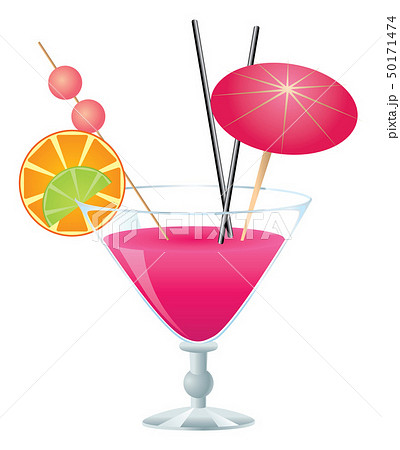 Pink cocktail 50171474