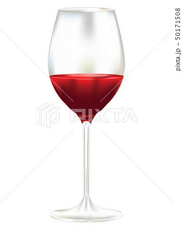 Glass Of Red Wineのイラスト素材