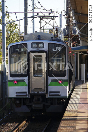 弥彦線E127系(東三条駅) 弥彦線E127系(東三条駅) 50171718