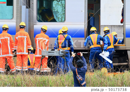 JR Train Derailment Japan 2019西日本紀勢線御坊駅列車脱線事故現場42 50173738