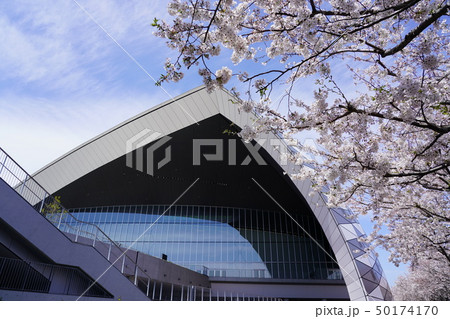 桜とスポーツ施設 桜とスポーツ施設 50174170