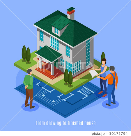 House Construction Phases Background 50175794