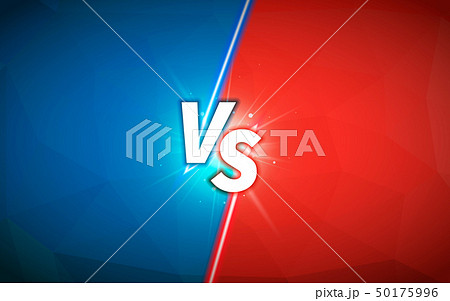 Versus screen design template, battle headline for 50175996