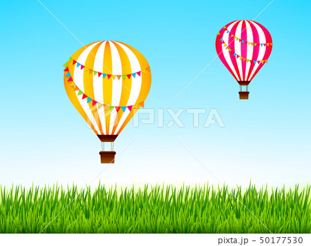 Colorful hot air balloons 50177530