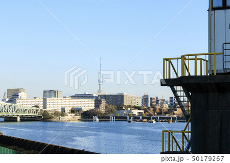 越中島（冬） 50179267