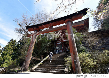 春の吉野山 吉野水分神社 春の吉野山 吉野水分神社 50180639
