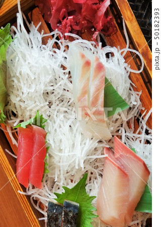 刺身盛り 素材 背景 川内市 鹿児島県 刺身盛り 素材 背景 川内市 鹿児島県 50182393