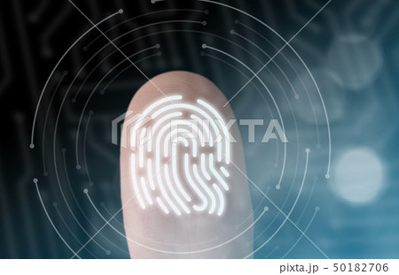 指紋認証 50182706
