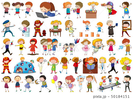 Set of people character Set of people character 50184151