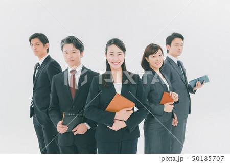 Japanese office workers 50185707