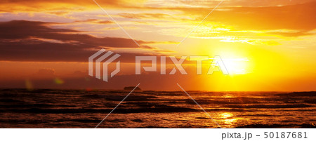 Sea sunset Sea sunset 50187681