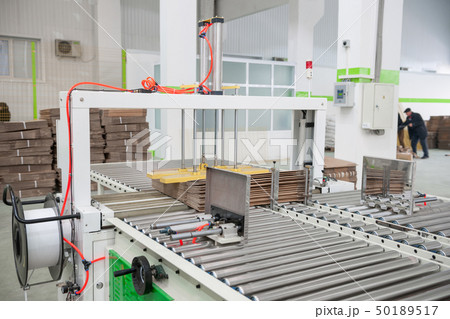 workshop for the production of cardboard packaging 50189517