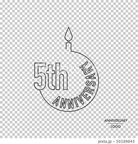 Anniversary logo: 5th anniversary 50189843