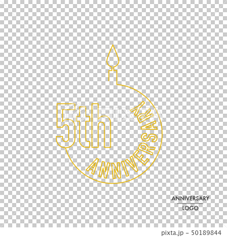 Anniversary logo: 5th anniversary 50189844