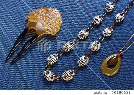 【長崎県】伝統工芸品 鼈甲細工 50190653