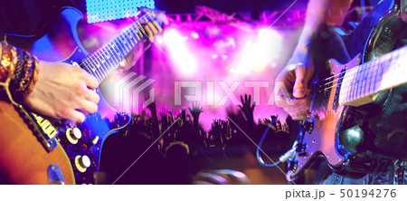 Musical performance on stage.Recreation and music 50194276