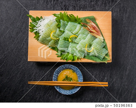 刺身こんにゃく 日本食 Sashimi konjac Japanese food 刺身こんにゃく 日本食 Sashimi konjac Japanese food 50196363