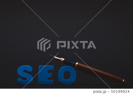 SEO text alphabet for Search Engine Optimization 50199924