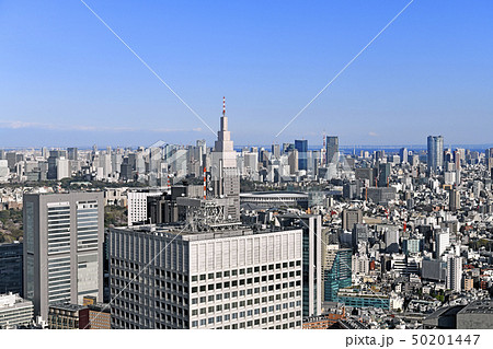 日本の東京都市景観 新国立競技場や東京タワー、六本木ヒルズなどを望む 日本の東京都市景観 新国立競技場や東京タワー、六本木ヒルズなどを望む 50201447