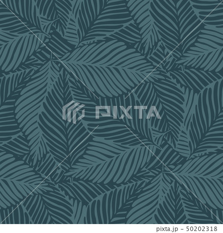 Jungle seamless pattern. Exotic plant. Tropical 50202318