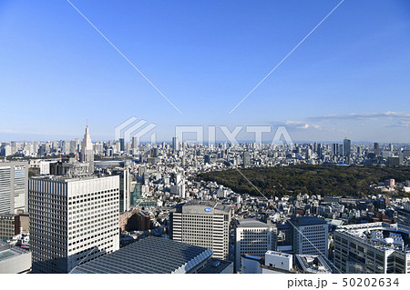 日本の東京都市景観 新国立競技場や東京タワー、六本木ヒルズ、渋谷などを望む 日本の東京都市景観 新国立競技場や東京タワー、六本木ヒルズ、渋谷などを望む 50202634