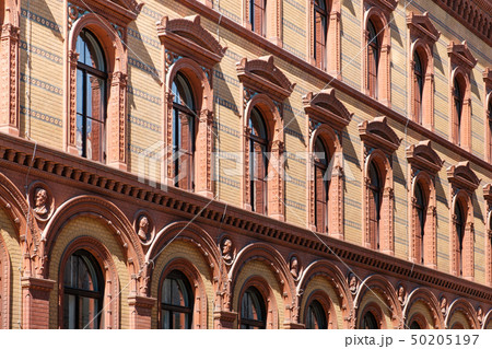 historic building facade, historical exterior of historic building facade, historical exterior of 50205197