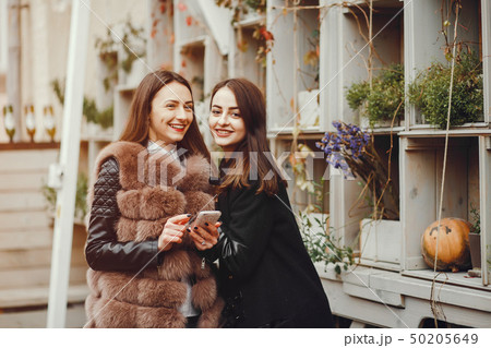 Two friends in a city Two friends in a city 50205649