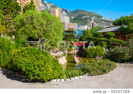 Japanese Garden in Monte Carlo, Monaco 50207269