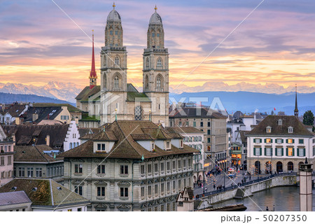 Zurich city center, Switzerland 50207350