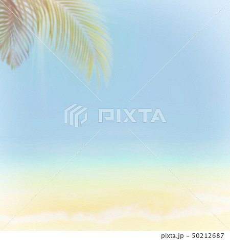 背景-南国-海-空-夏-ビーチ 50212687