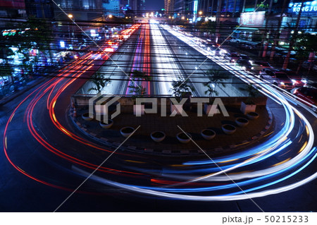 Night Scene of Intersection(交差点の夜景) Night Scene of Intersection(交差点の夜景) 50215233