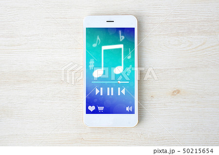 スマホでミュージックアプリ 50215654