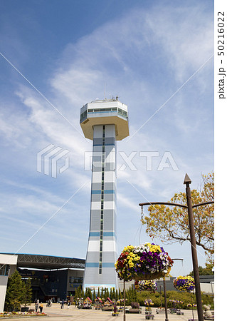 木曽三川公園センターの展望タワーの写真素材