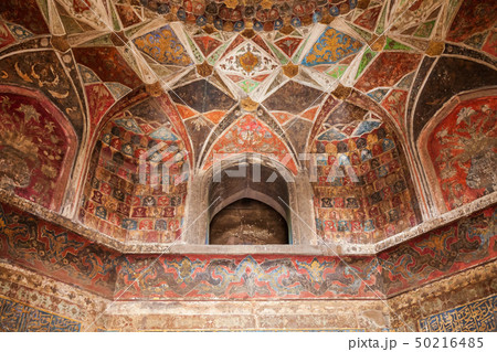 Taj Mahal geometric pattern background 50216485