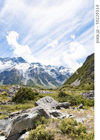 マウントクック国立公園のフッカーバレートラック 50220314