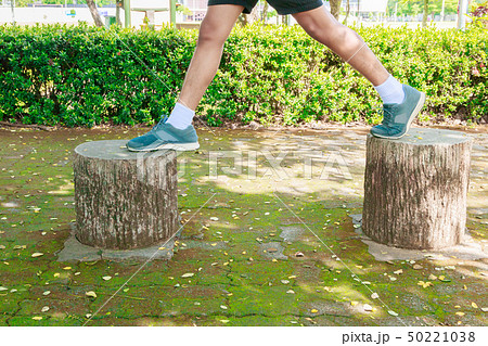 running feet male in runner jogging exercise running feet male in runner jogging exercise 50221038