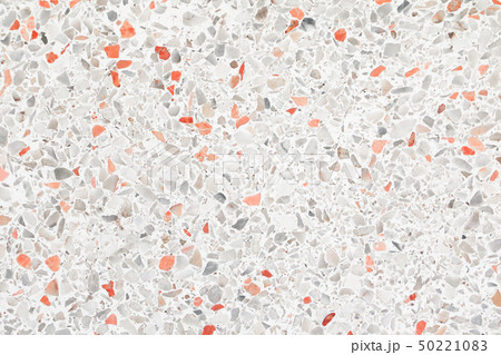 terrazzo floor old small rock color texture 50221083