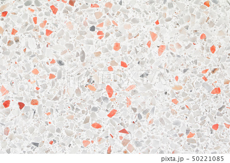 terrazzo floor old small rock color texture 50221085