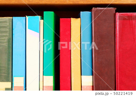 old book in school library bookshelf education 50221419