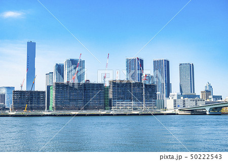 【東京都】豊洲ぐるり公園からの風景 【東京都】豊洲ぐるり公園からの風景 50222543