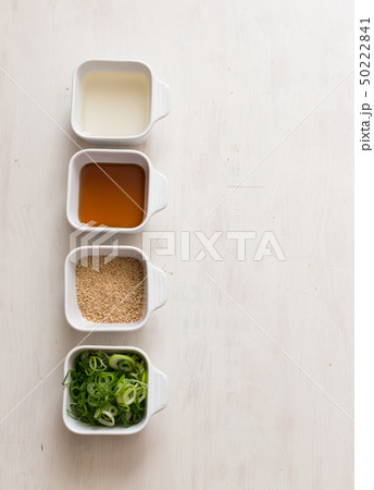 中華ドレッシングの材料 中華ドレッシングの材料 50222841