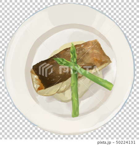 魚料理 イラスト のイラスト素材