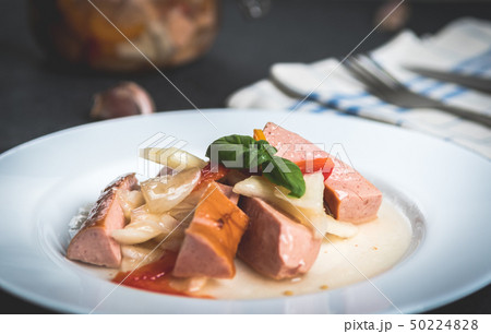 Czech pickled sausages 50224828