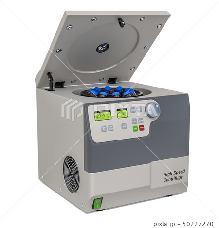 Laboratory centrifuge, 3D rendering 50227270