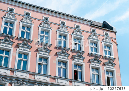 renovated old house facade,  apartment building 50227633