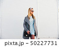 young woman in city 50227731