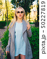 young woman in city 50227819