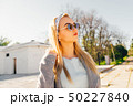 young woman in  city 50227840